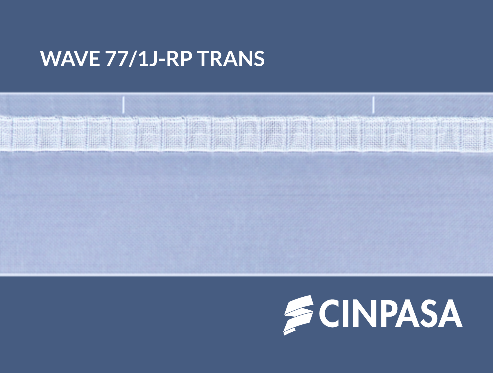  Cinta Onda Perfecta con 1 Bolsa tipo J y Marcas Transparente 